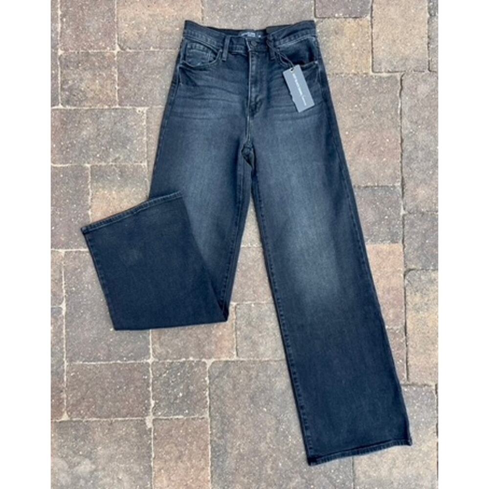 NWT Just Black high rise denim wide leg jeans size 24x32